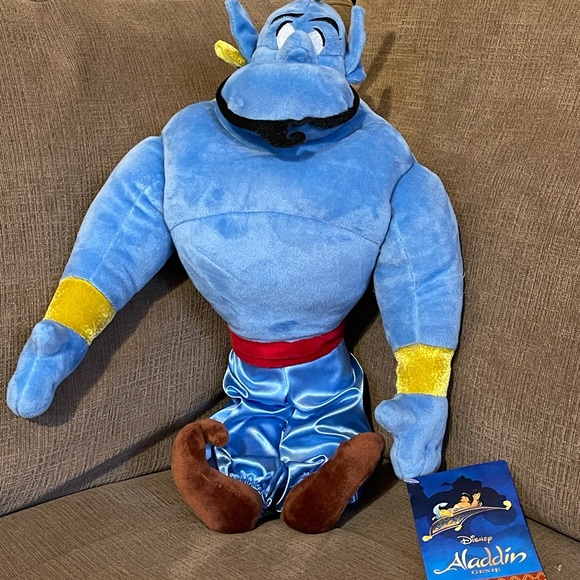 Disney Store Authentic Aladdin Genie
Exclusive 20 inch Plush Mediano - Picture 3 of 7